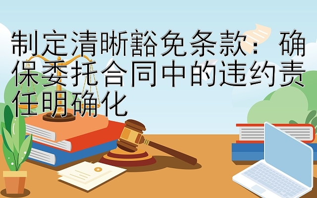 制定清晰豁免条款：确保委托合同中的违约责任明确化