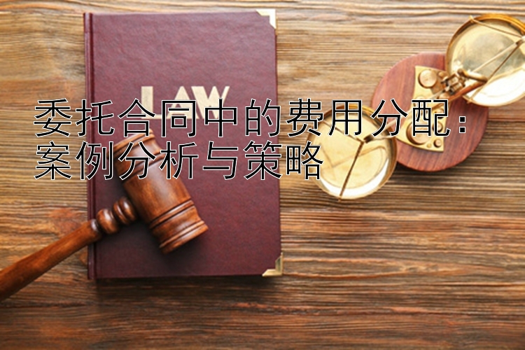 委托合同中的费用分配：案例分析与策略