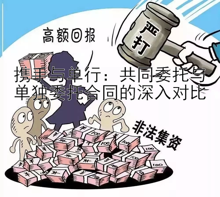 携手与单行：共同委托与单独委托合同的深入对比