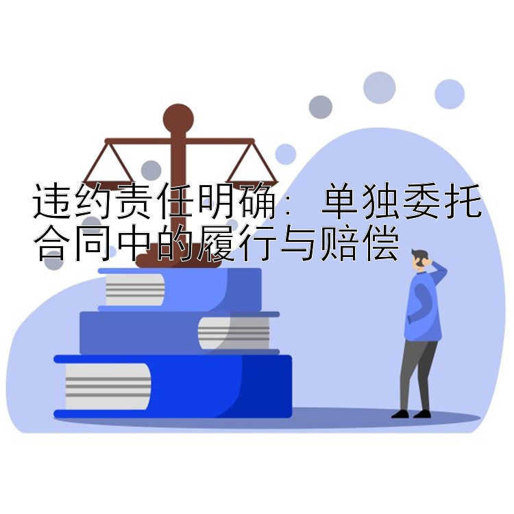 违约责任明确: 单独委托合同中的履行与赔偿