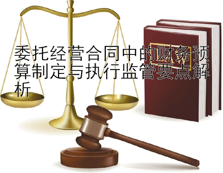 委托经营合同中的财务预算制定与执行监管要点解析