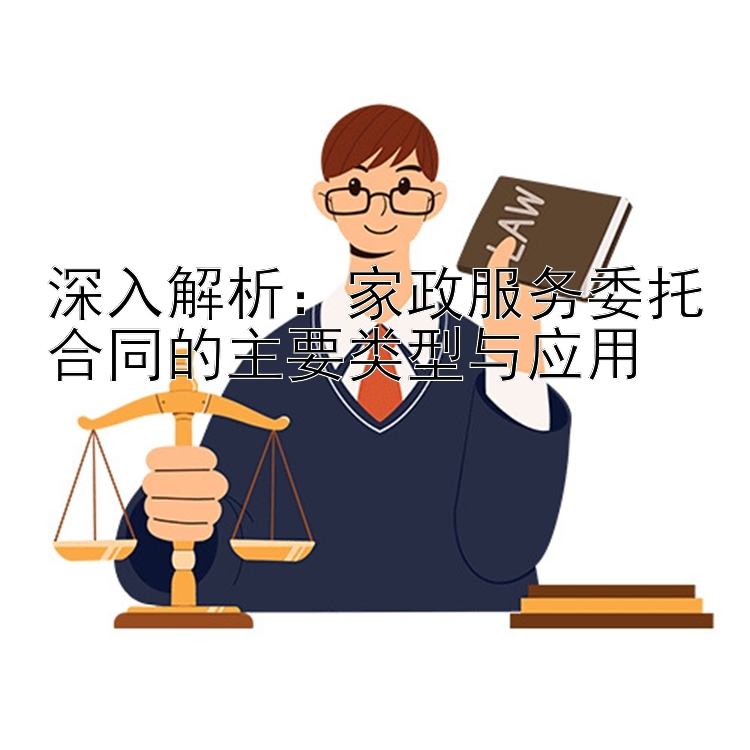 深入解析：家政服务委托合同的主要类型与应用