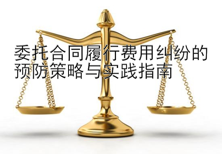 委托合同履行费用纠纷的预防策略与实践指南