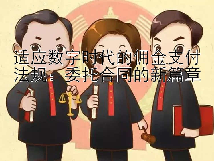 适应数字时代的佣金支付法规：委托合同的新篇章