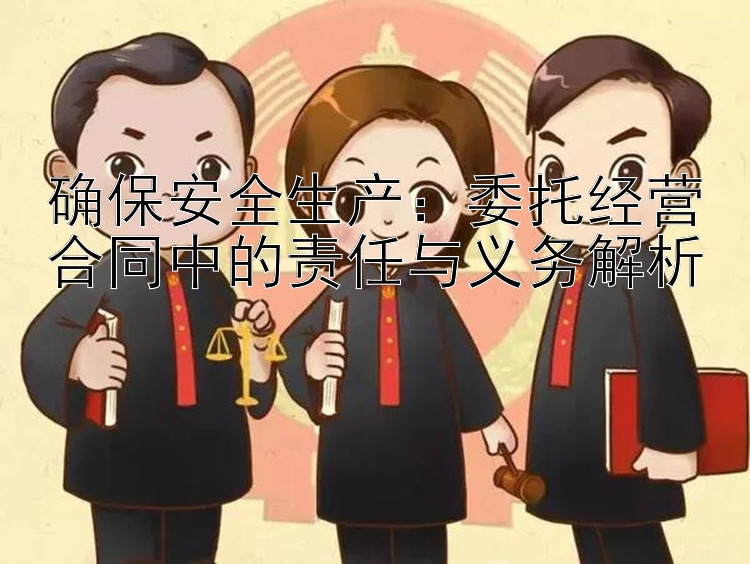 确保安全生产：委托经营合同中的责任与义务解析