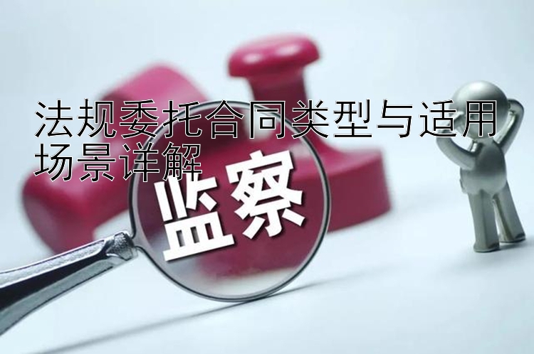 法规委托合同类型与适用场景详解