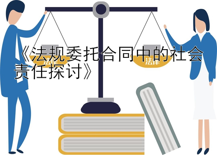 《法规委托合同中的社会责任探讨》