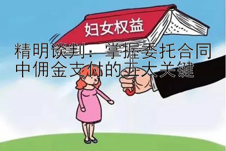 精明谈判：掌握委托合同中佣金支付的五大关键