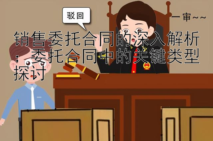 销售委托合同的深入解析：委托合同中的关键类型探讨