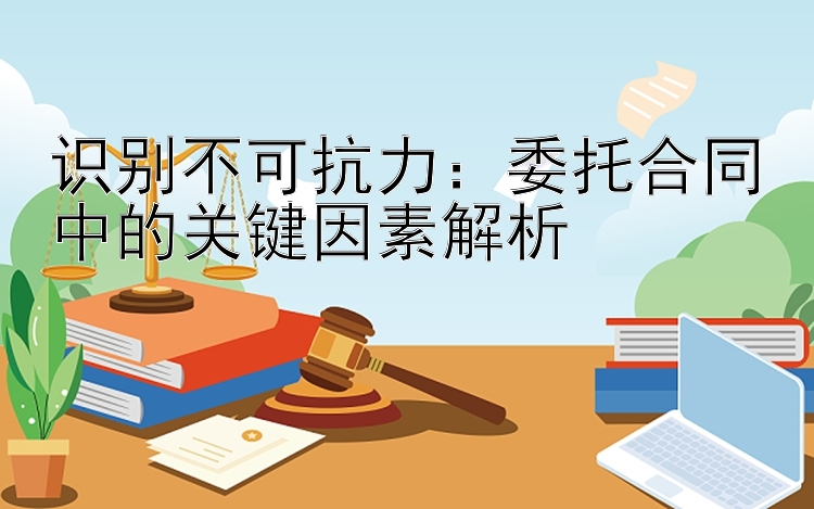 识别不可抗力：委托合同中的关键因素解析