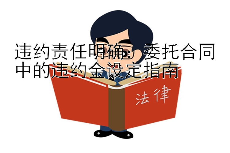 违约责任明确：委托合同中的违约金设定指南