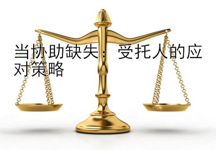 当协助缺失：受托人的应对策略