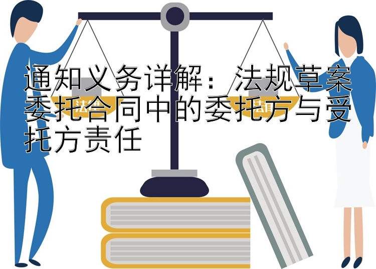 通知义务详解：法规草案委托合同中的委托方与受托方责任