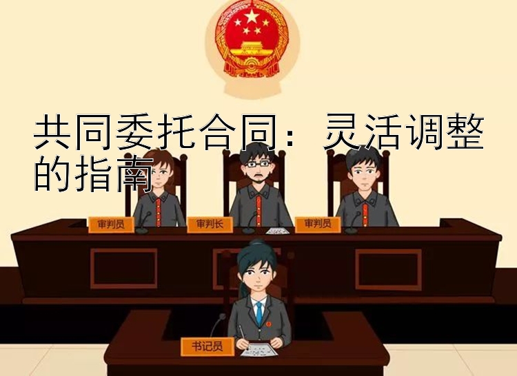 共同委托合同：灵活调整的指南