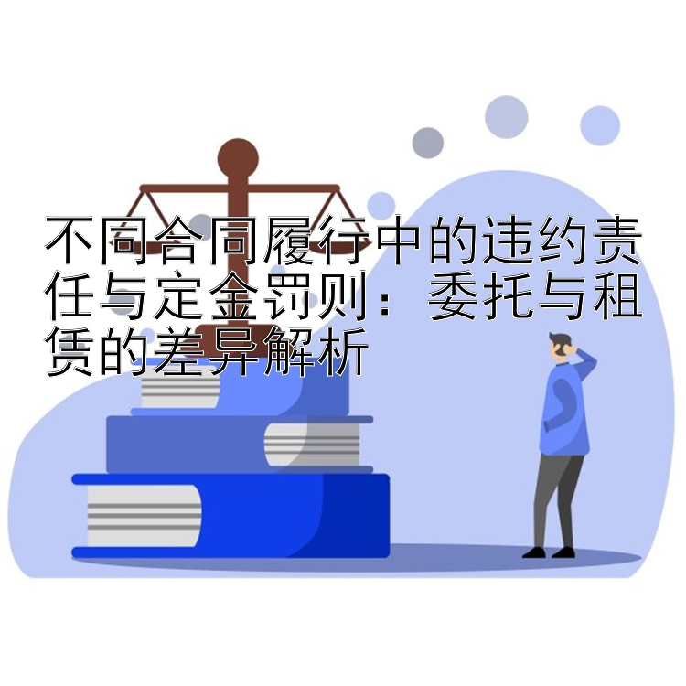 不同合同履行中的违约责任与定金罚则：委托与租赁的差异解析