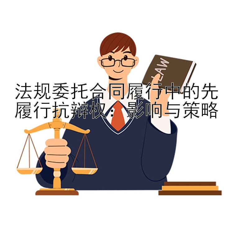 法规委托合同履行中的先履行抗辩权：影响与策略