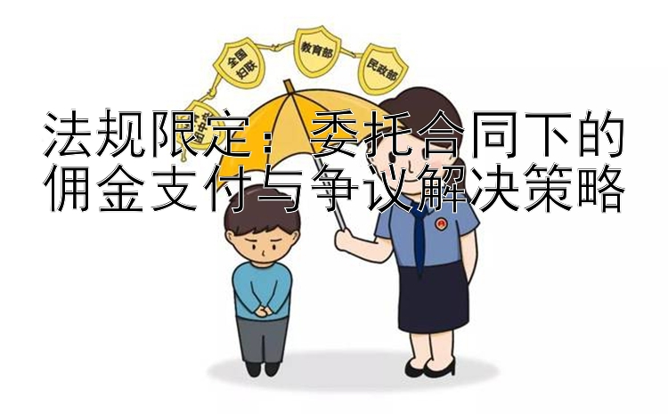 法规限定：委托合同下的佣金支付与争议解决策略