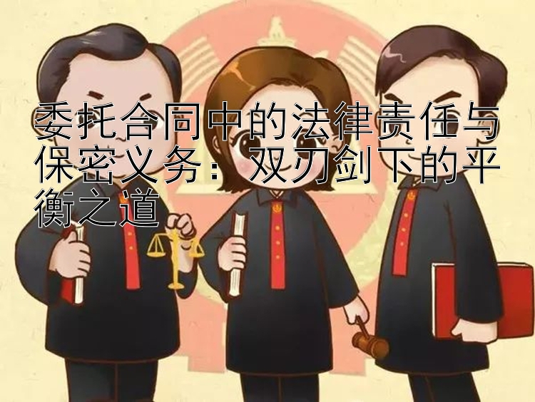 委托合同中的法律责任与保密义务：双刃剑下的平衡之道