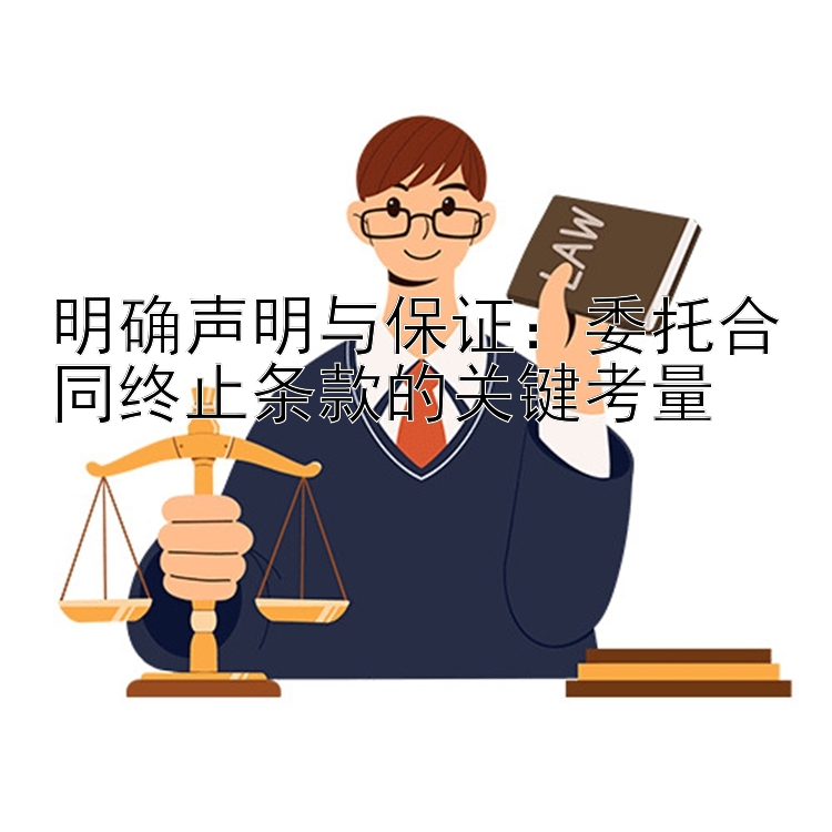 明确声明与保证：委托合同终止条款的关键考量