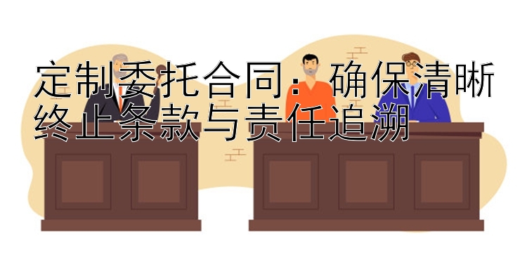 定制委托合同：确保清晰终止条款与责任追溯