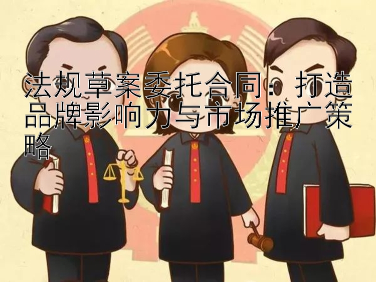 法规草案委托合同：打造品牌影响力与市场推广策略