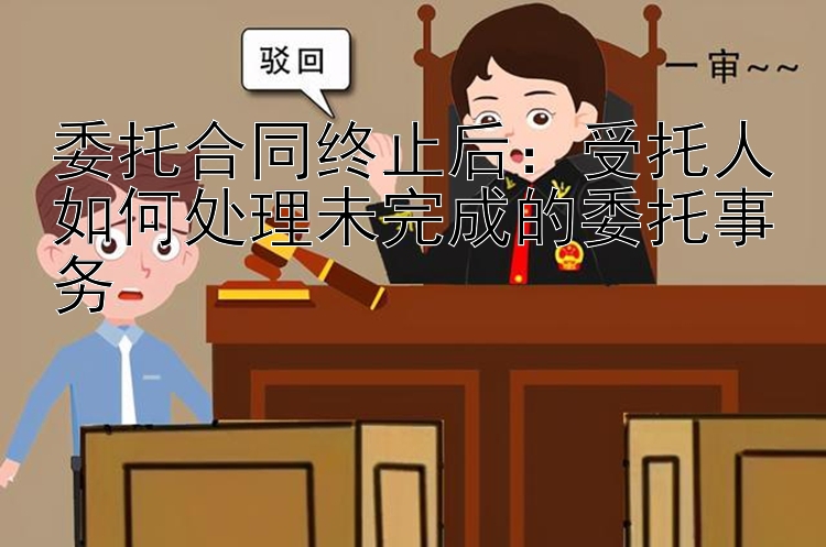 委托合同终止后：受托人如何处理未完成的委托事务