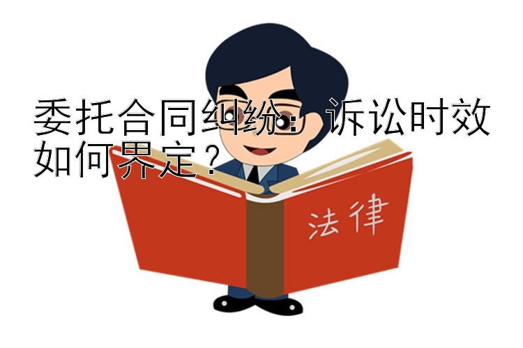 委托合同纠纷：诉讼时效如何界定？