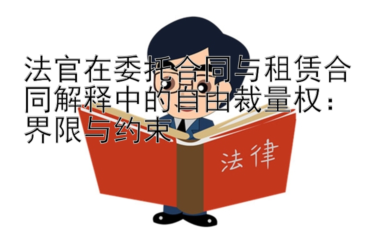 法官在委托合同与租赁合同解释中的自由裁量权：界限与约束