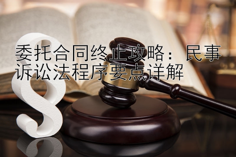 委托合同终止攻略：民事诉讼法程序要点详解