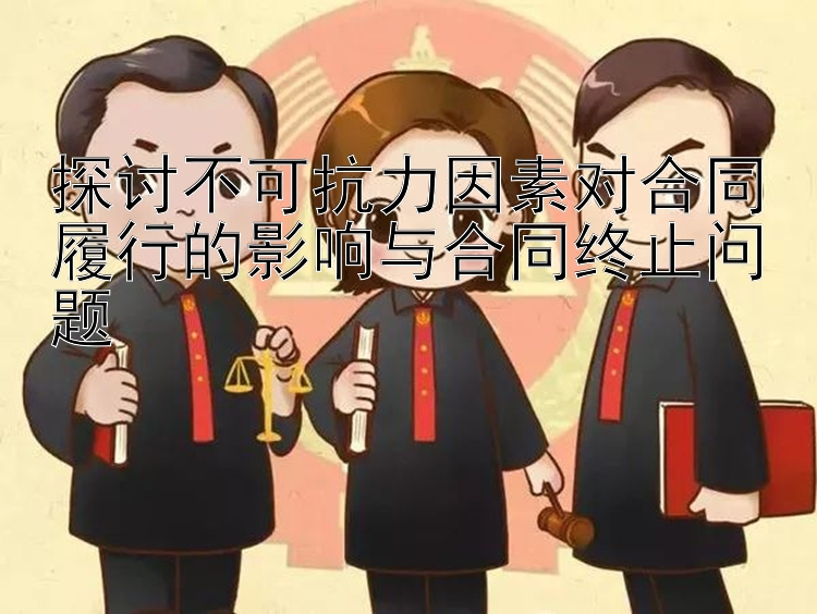 大发回血上岸   探讨不可抗力因素对合同履行的影响与合同终止问题