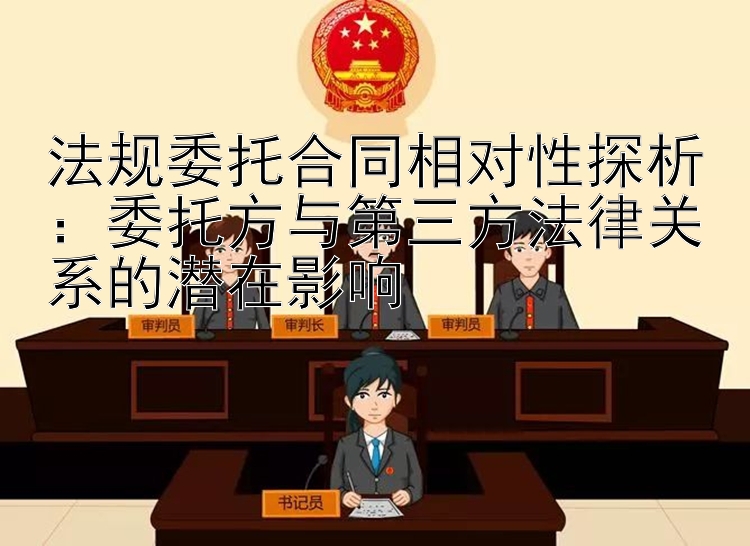 法规委托合同相对性探析：委托方与第三方法律关系的潜在影响